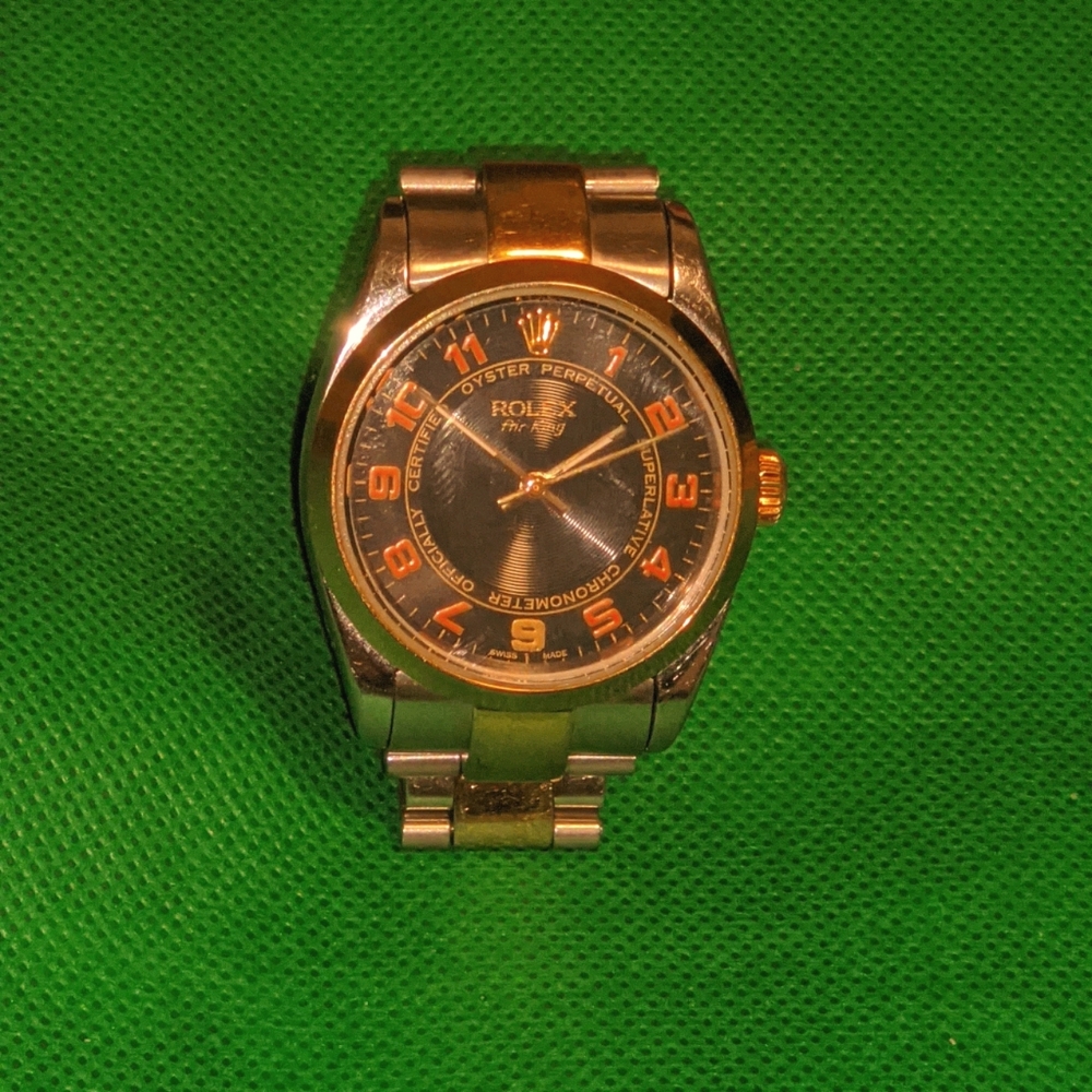 Taking care of gold stainless steel Rolex hurrican